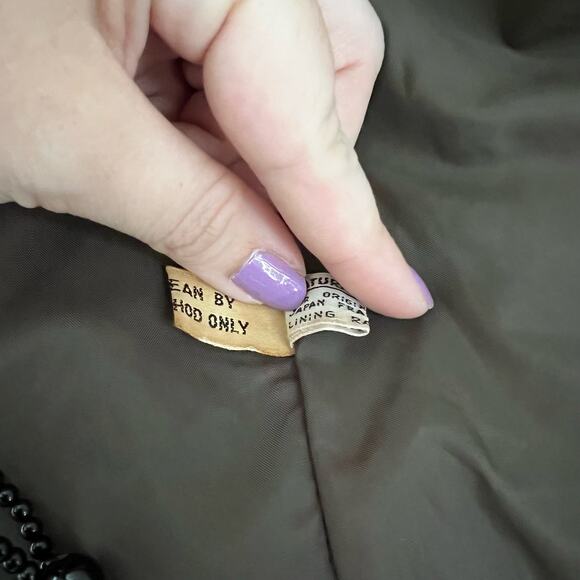 Vintage Patchwork Rabbit Fur Coat Size Medium - Picture 11 of 15